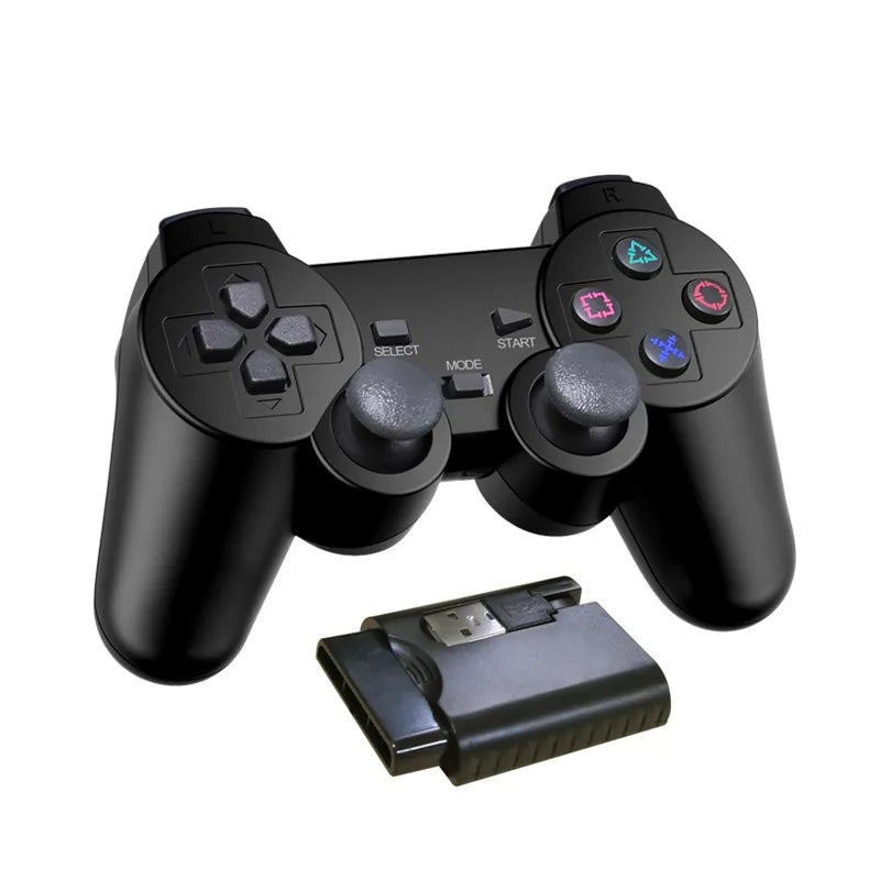Wireless Controller Gamepad for PS2 with Dual Vibration Shock for Playstation 3 Joypad Joystick Controle USB PC Game Console